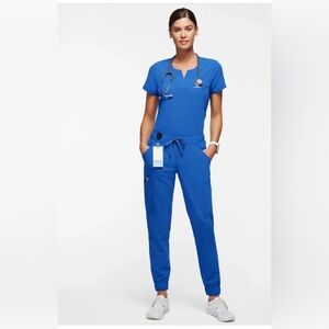 NWT Jaanuu Royal Blue scrub set 
5 pckt classic jogger XS
1 pckt tuck in top Xxs